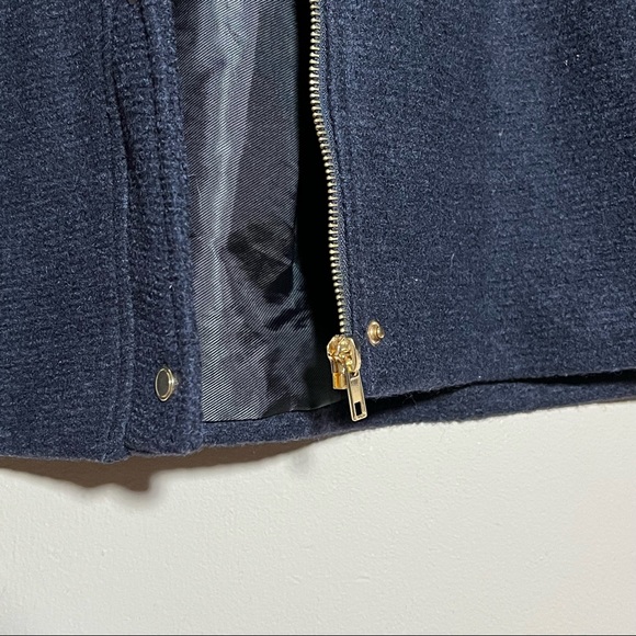 Navy Blue Winter Coat Size S - Picture 10 of 13